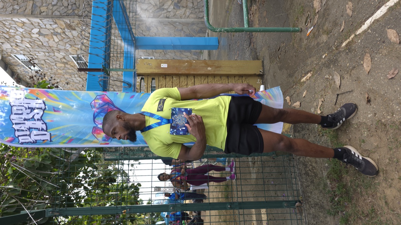 We ran the Diamond Dash.